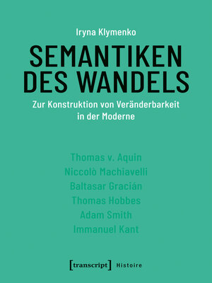 cover image of Semantiken des Wandels